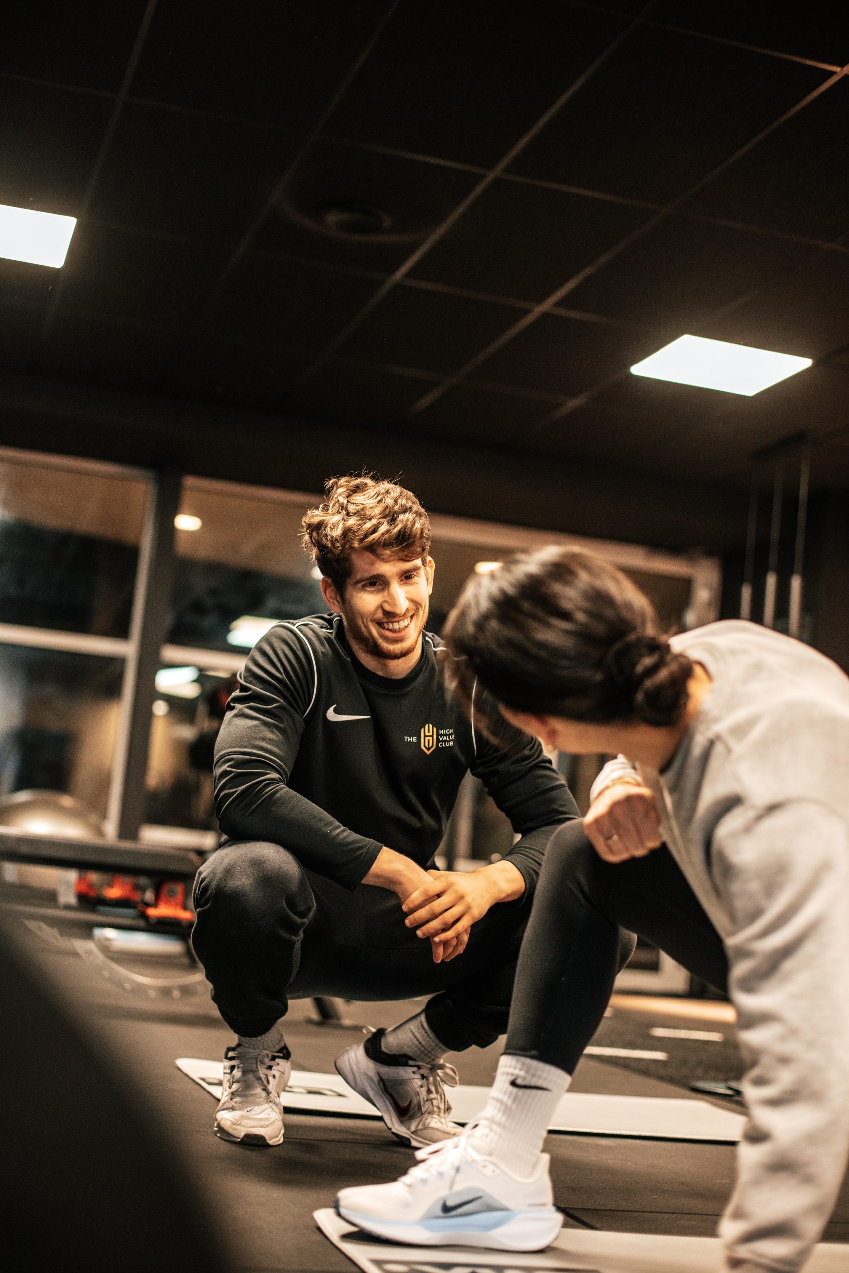 Coaching van een personal trainer van The High Value Club 